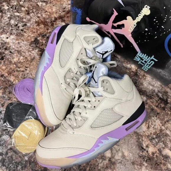 Nike air Jordan 5 DJ Khaled sail we the best authentic dv4982175
